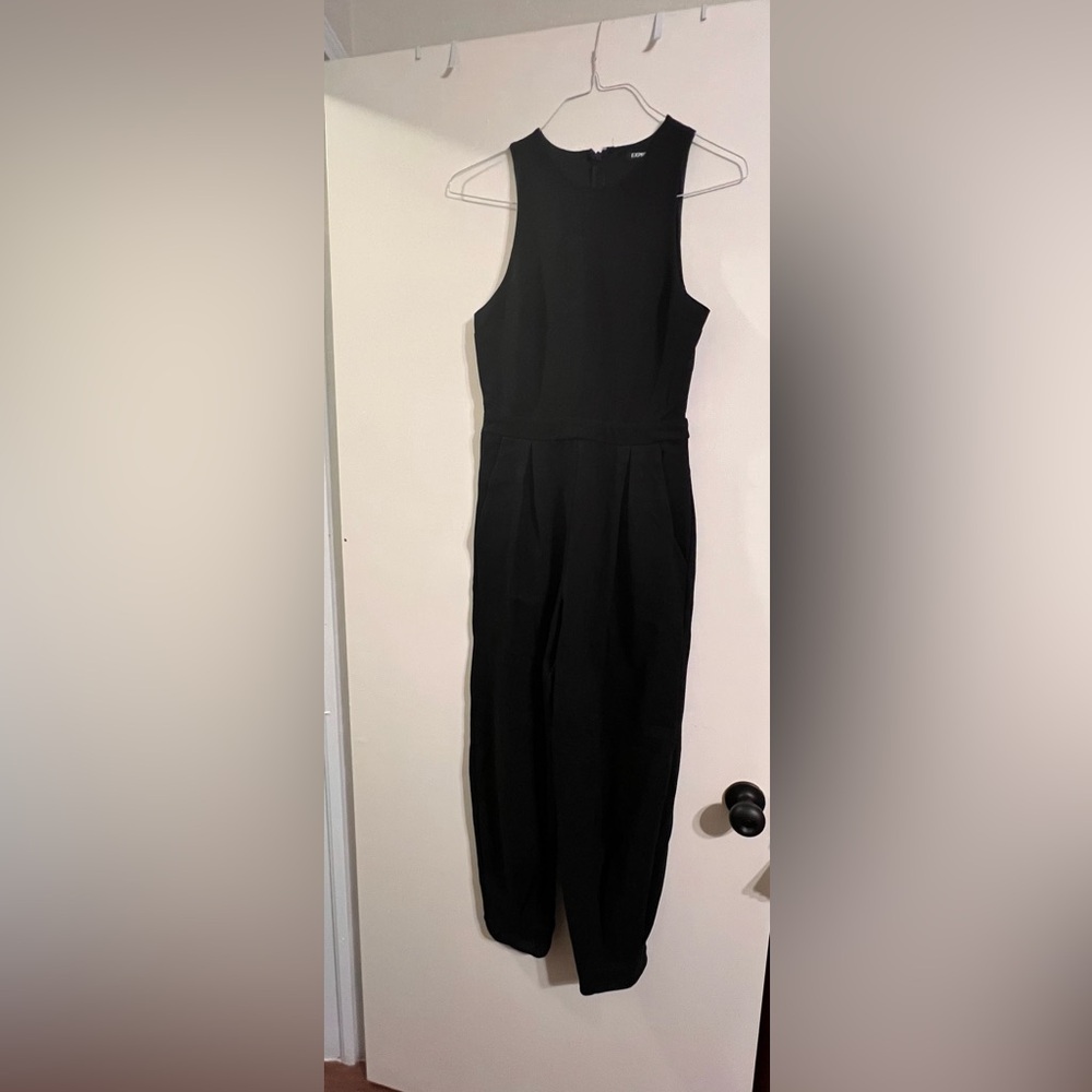 Express baggie legs jumpsuit size S thick material